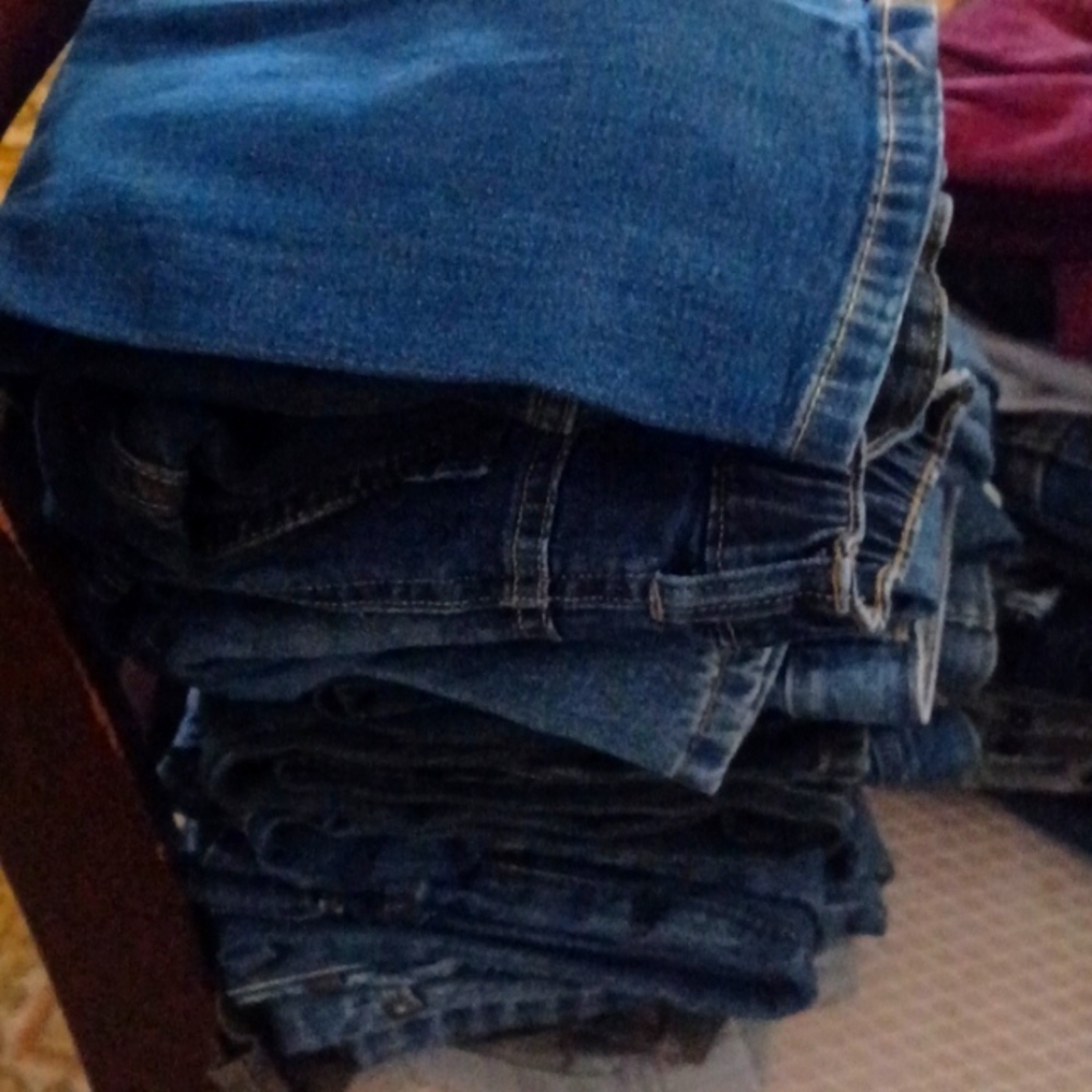 14 pairs boys jeans sz 8/10